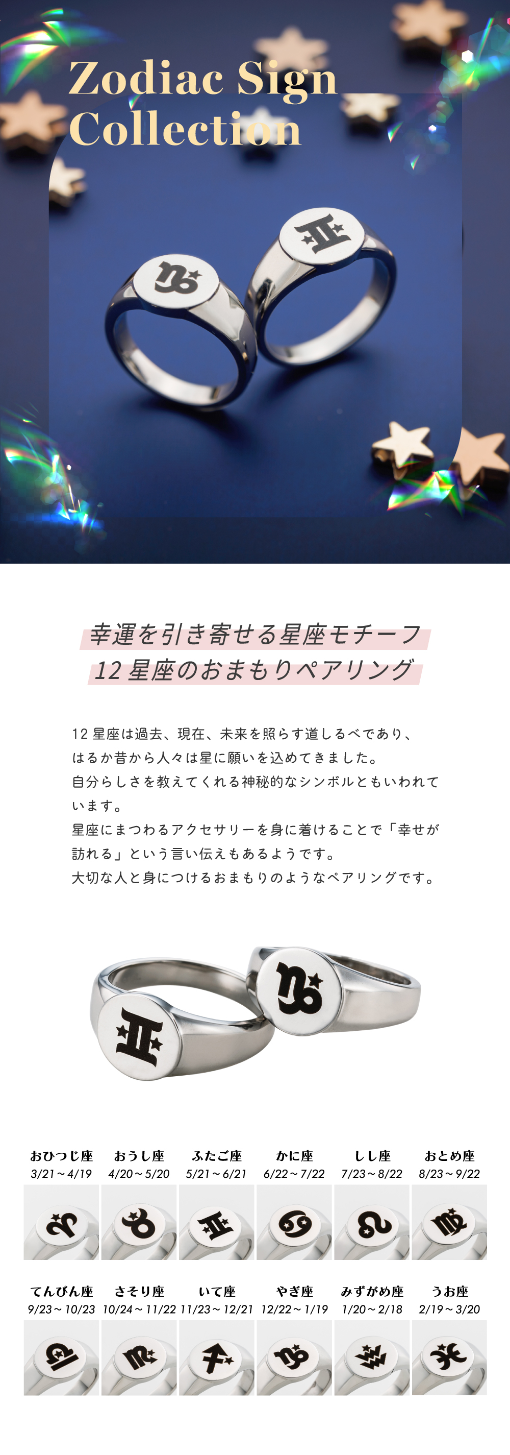  ステンレス ペアリング 4SUR063SV&4SUR063SV_SEIZA