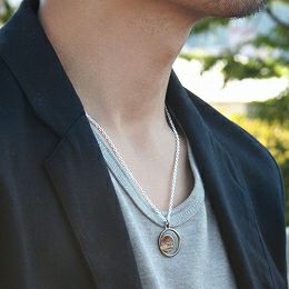 ペアネックレス シルバー WSPD153GP&WSPD154RT｜white clover【公式通販】