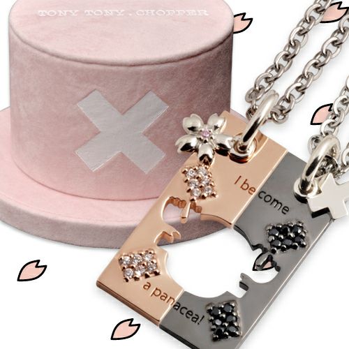 ONE PIECE 「チョッパー」｜ペアネックレス ONE-P001｜white clover
