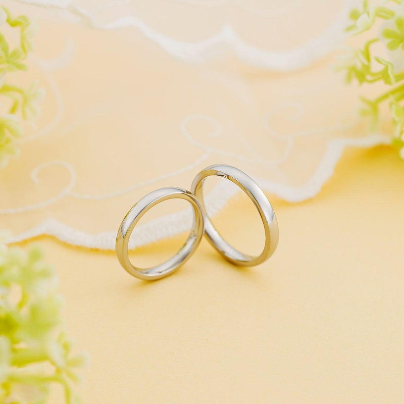 ステンレス 甲丸ペアリング 4SUR050SV＆4SUR050SV