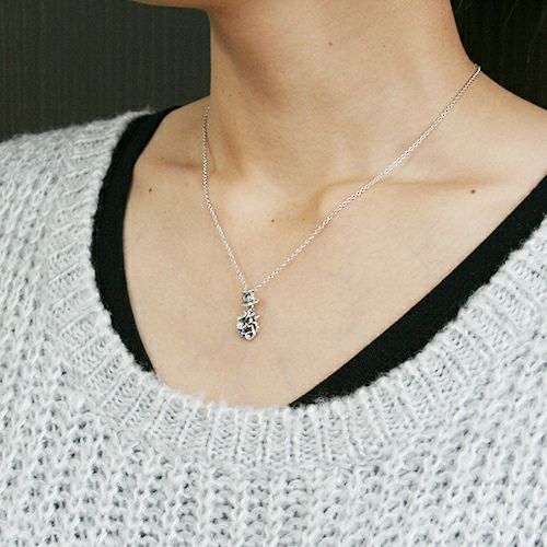 ONE PIECE ワンピース 「サボ」｜ネックレス ONE-P077｜white clover