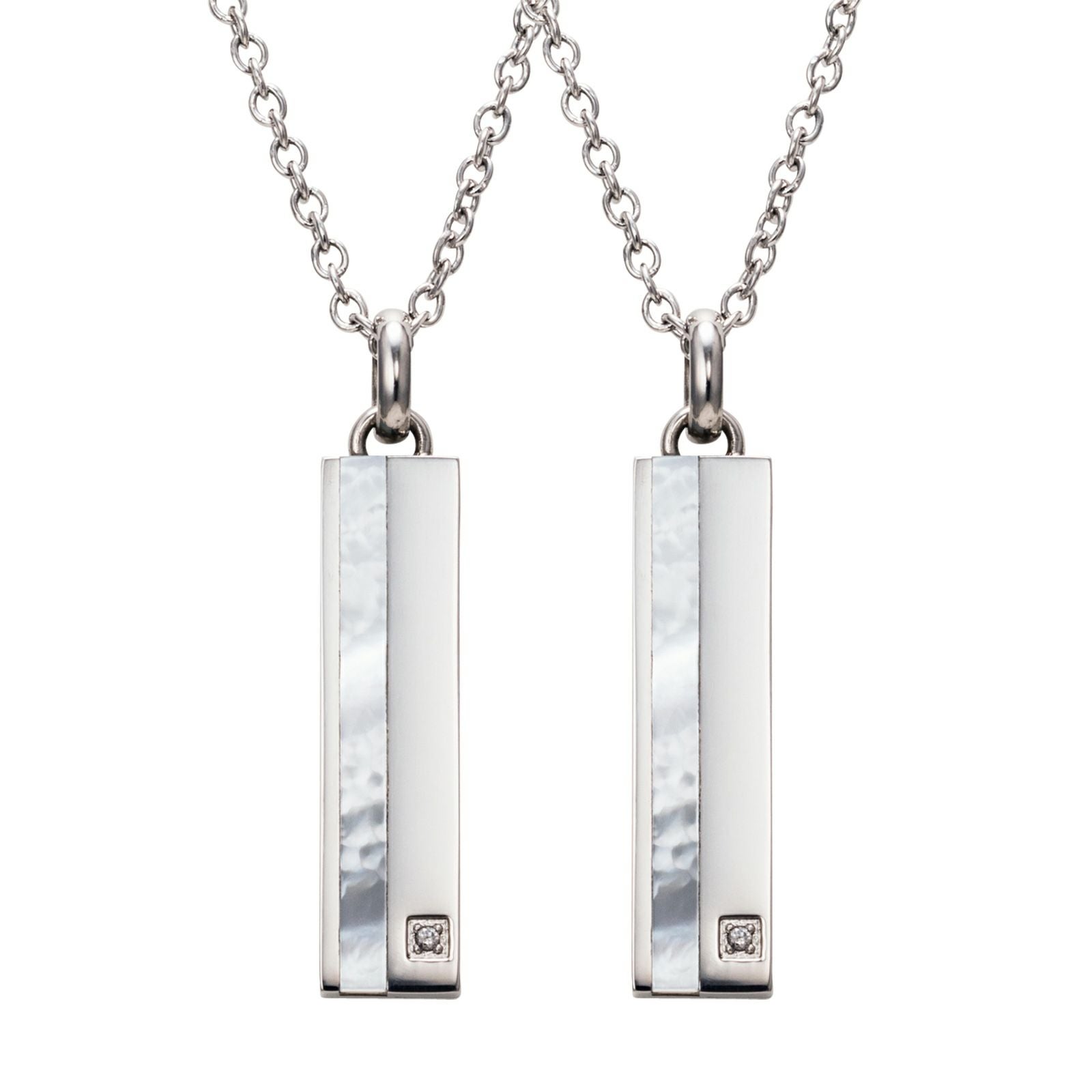 ペアネックレス ステンレス 4SUP064SV&4SUP064SV｜white clover【公式