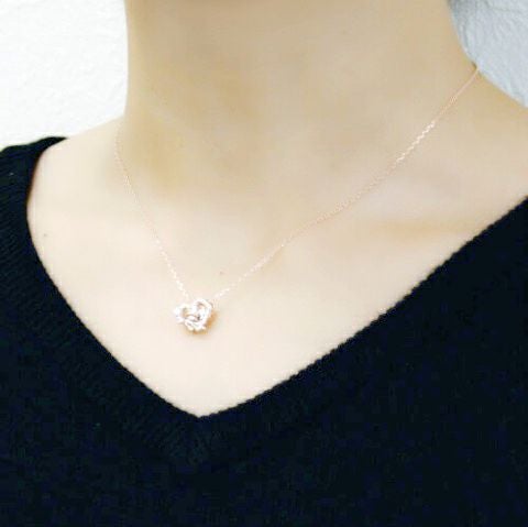 リトルツインスターズ サンリオ｜ネックレス シルバー SATS-N053PG