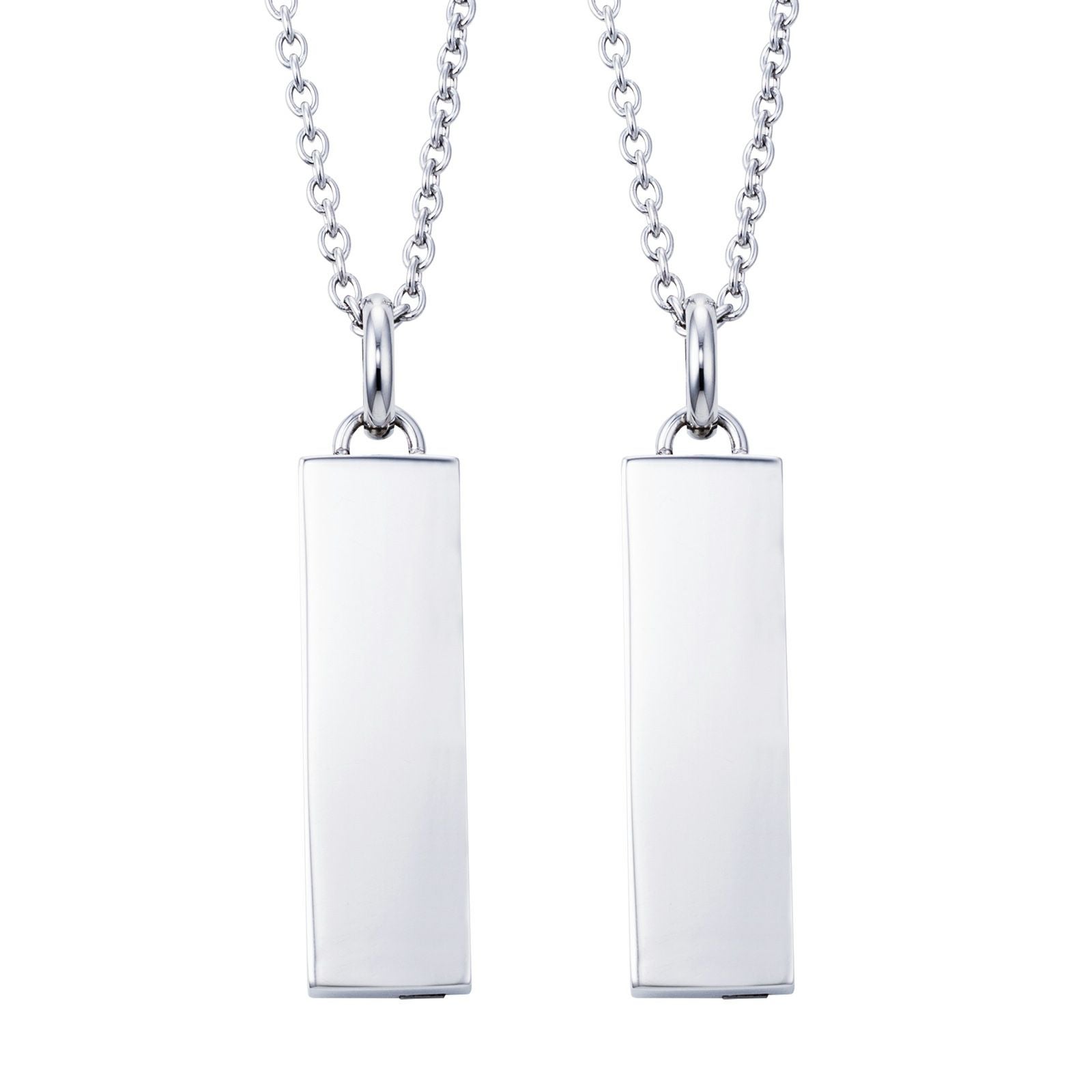 WEB限定】ペアネックレス ステンレス 4SUP203WH&4SUP203BK｜white