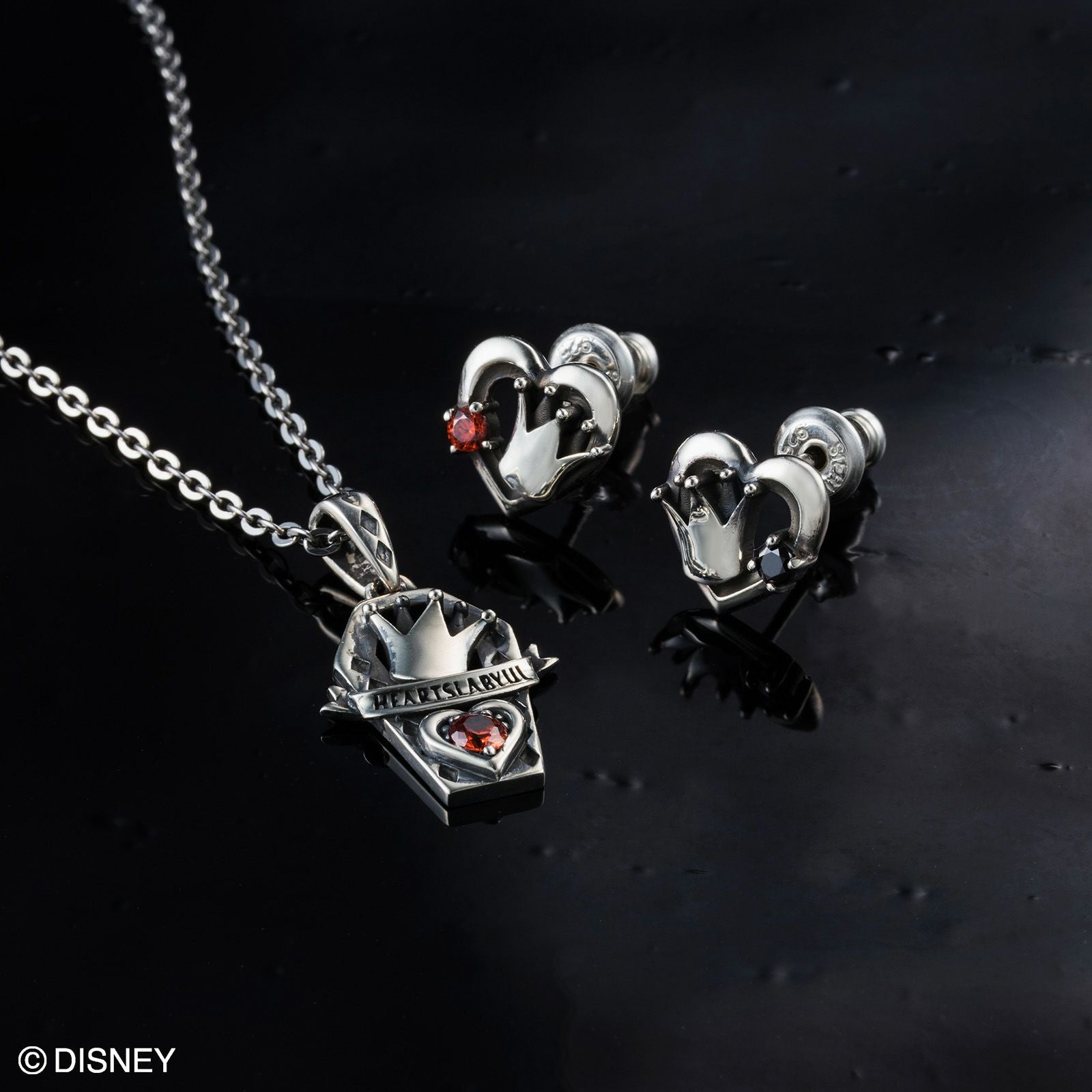 ディズニー ツイステ ハーツラビュル寮｜ピアス DI714｜white clover