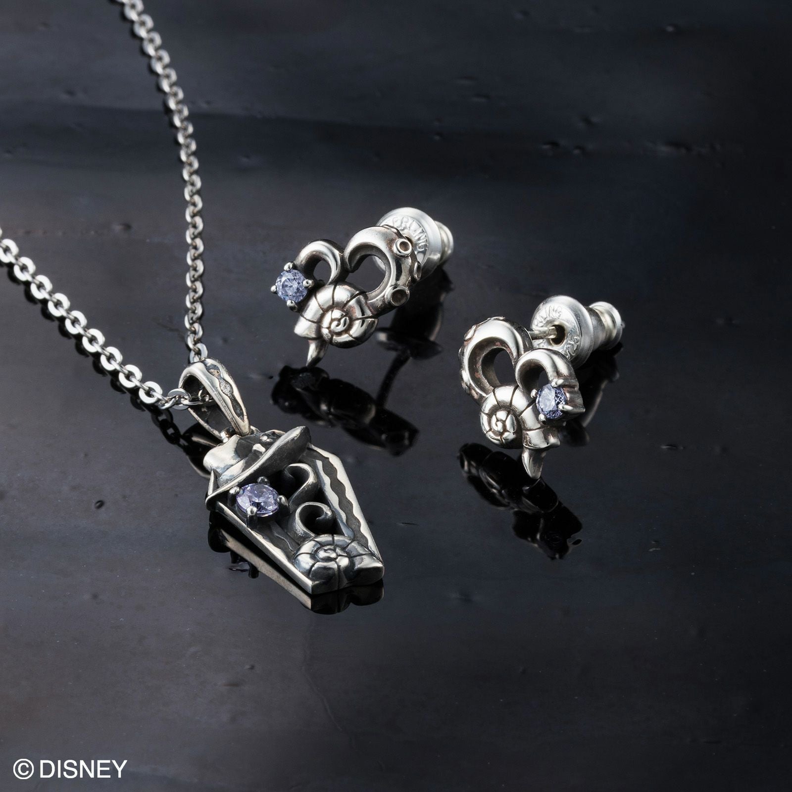 ディズニー ツイステ オクタヴィネル寮｜ピアス DI716｜white clover