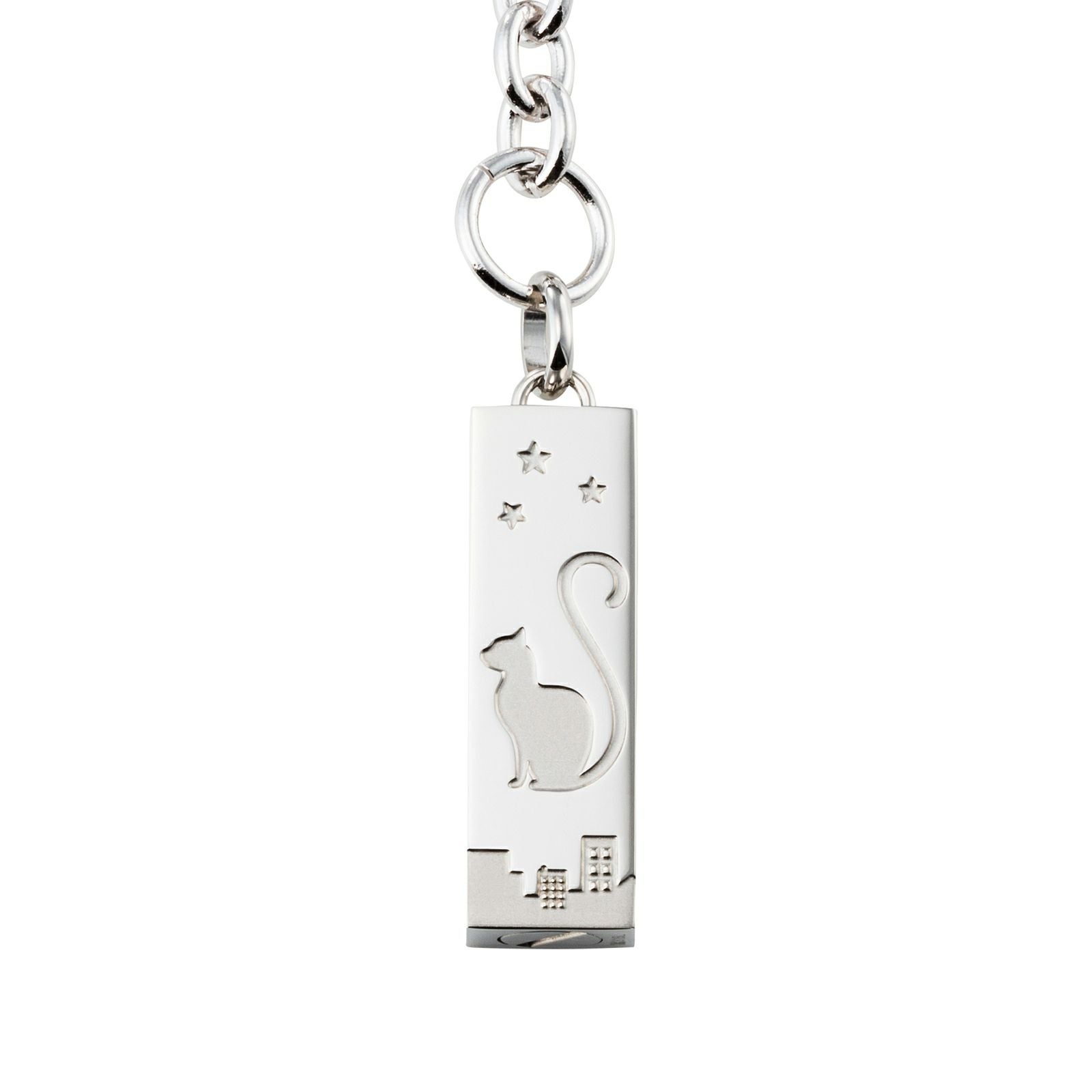 遺骨キーホルダー メモリアルアクセサリー ステンレス MEMKEY101SV