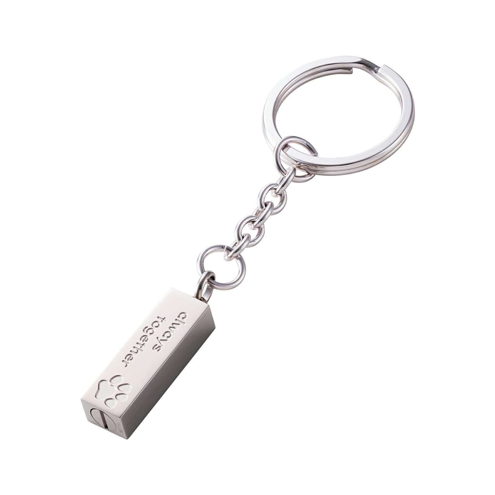 遺骨キーホルダー メモリアルアクセサリー ステンレス MEMKEY104SV