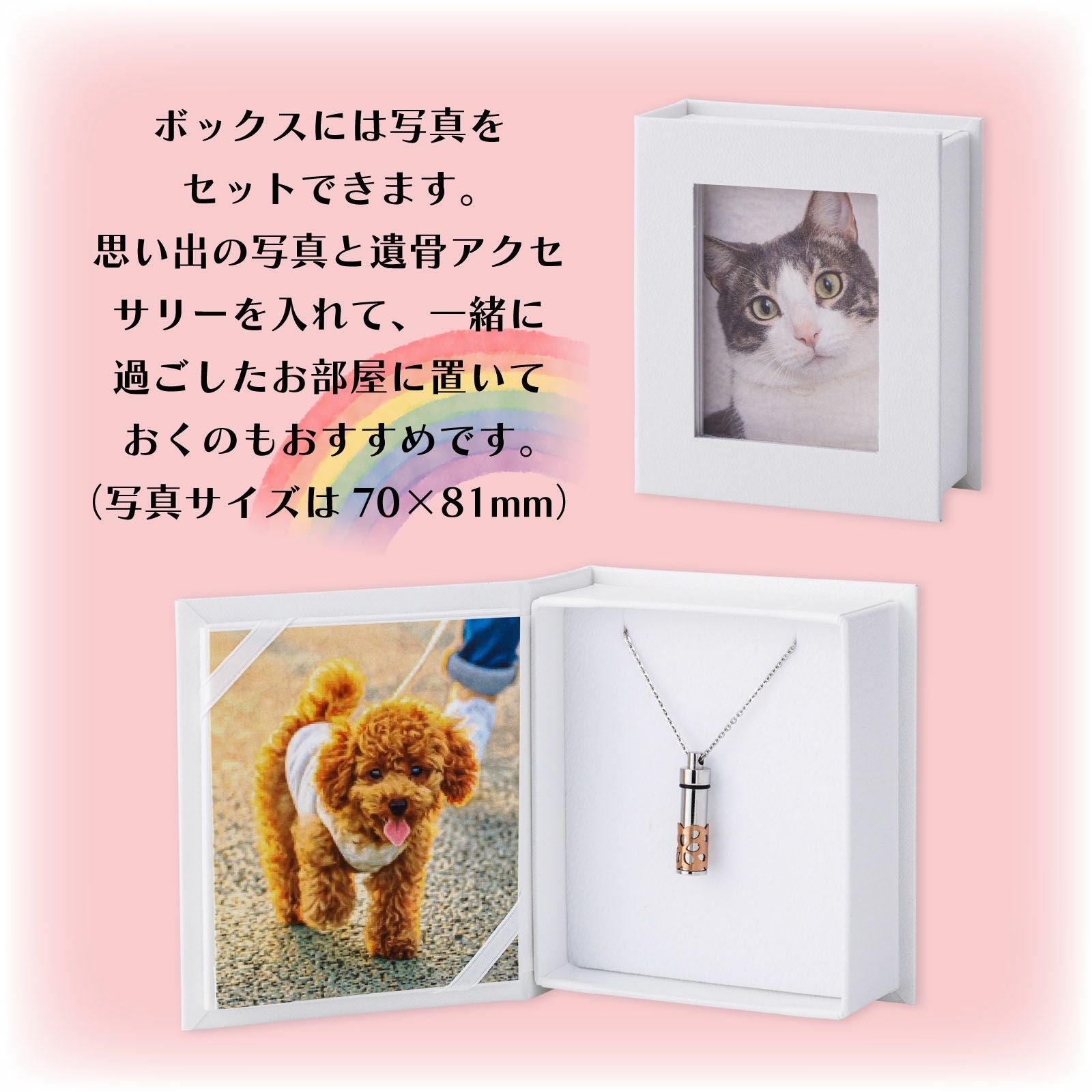 遺骨キーホルダー メモリアルアクセサリー ステンレス MEMKEY201SV