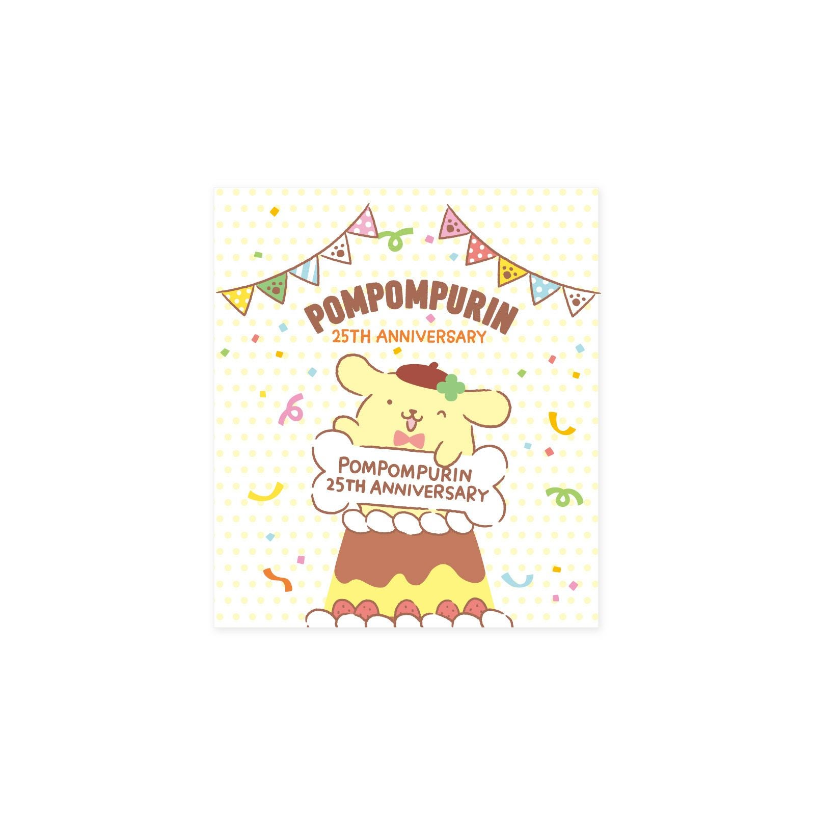 ポムポムプリン 25周年 サンリオ｜ピアス 両耳用 シルバー SA25POM