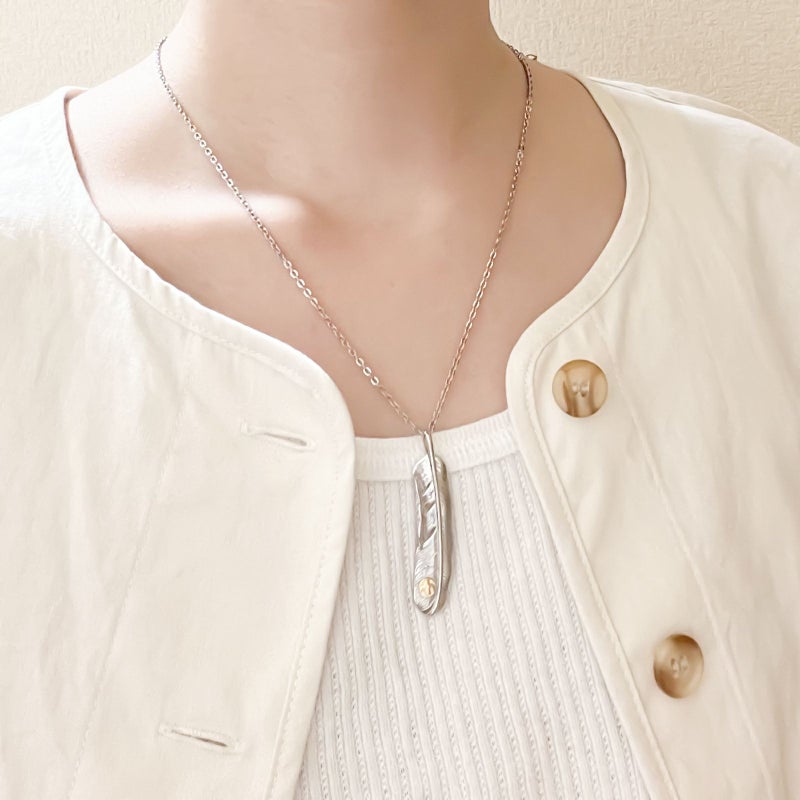【SALE】ステンレス ペアネックレス 4SUP082SV&4SUP082SV