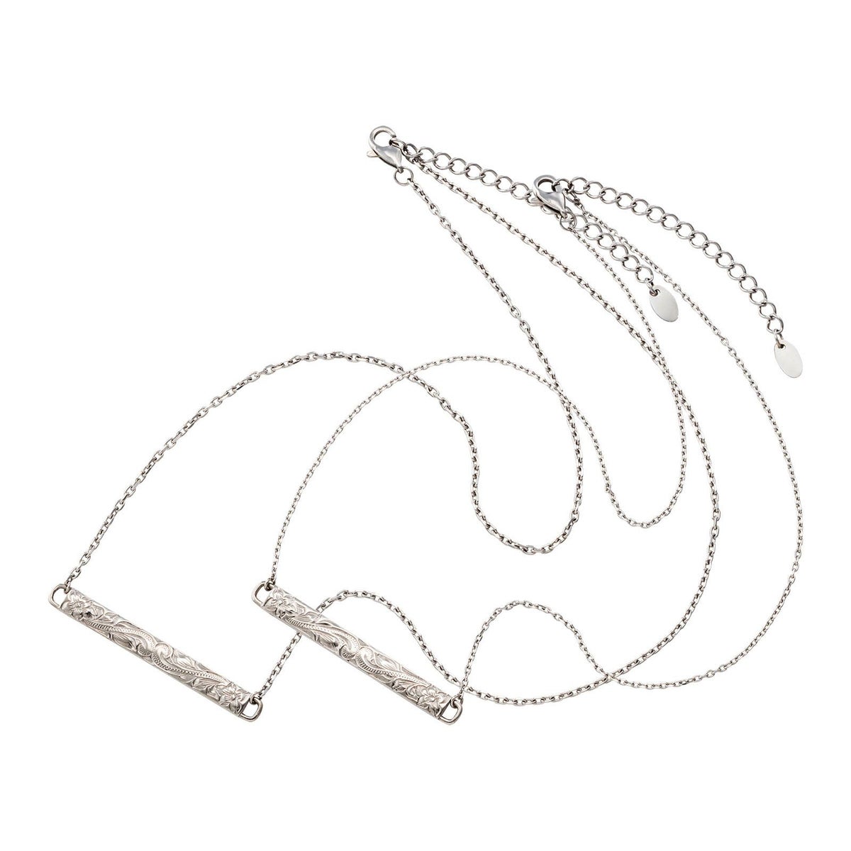 【SALE】ステンレス ペアネックレス 4SUP086L&4SUP086M