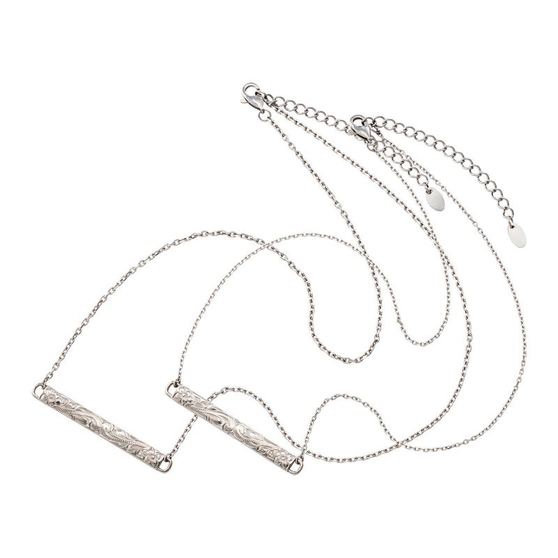 【SALE】ステンレス ペアネックレス 4SUP086L&4SUP086M