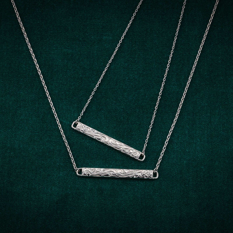 【SALE】ステンレス ペアネックレス 4SUP086L&4SUP086M