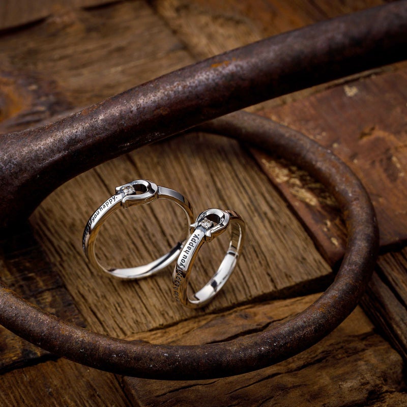 シルバー ペアリング WSR856SV&WSR856SV