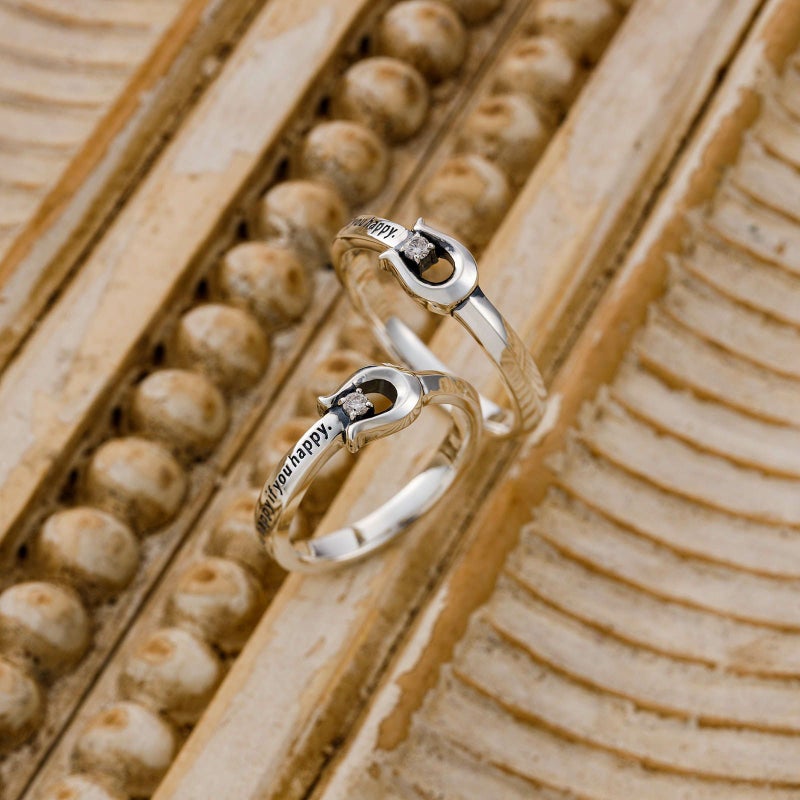 シルバー ペアリング WSR856SV&WSR856SV