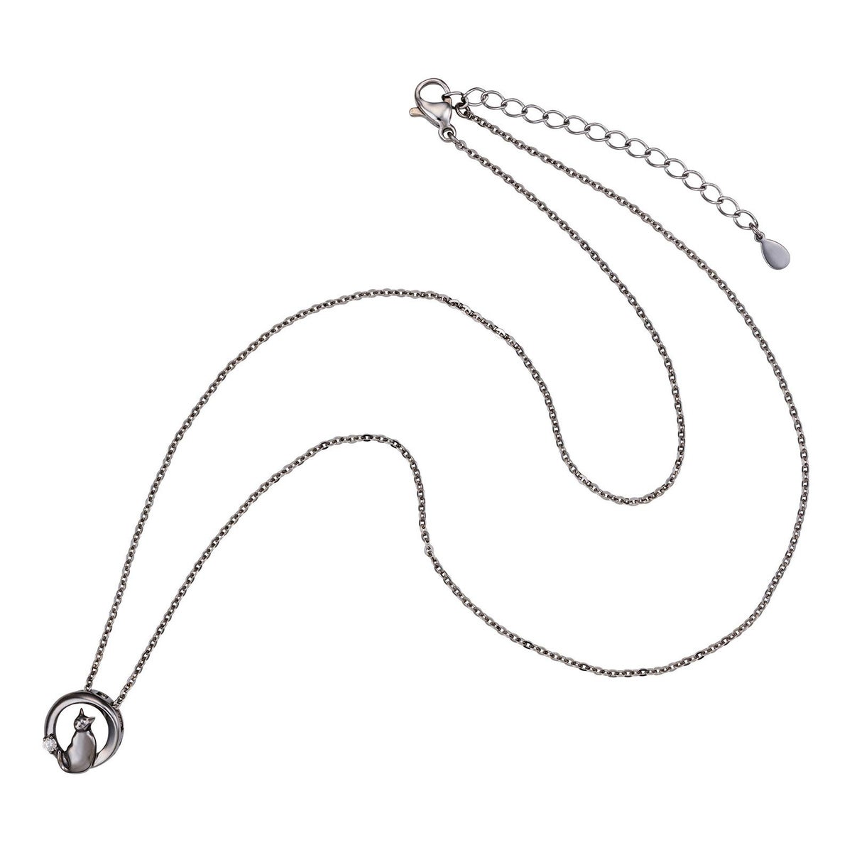 シルバー ネックレス WSPD854BK