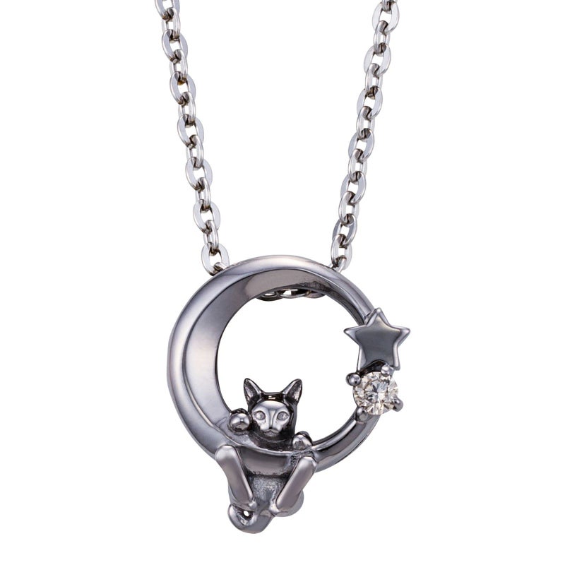 シルバー ネックレス WSPD855BK