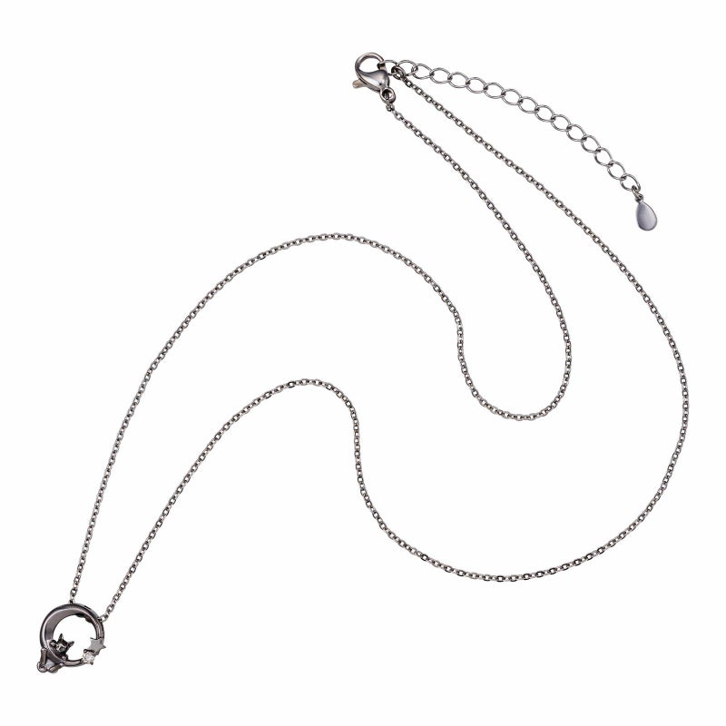 シルバー ネックレス WSPD855BK