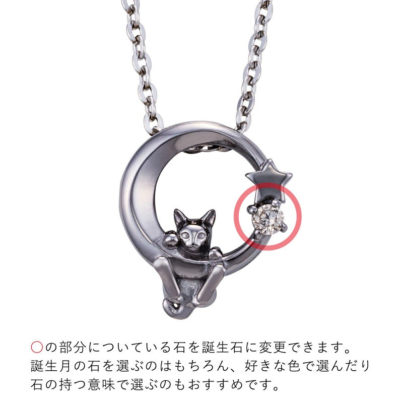 シルバー ネックレス WSPD855BK