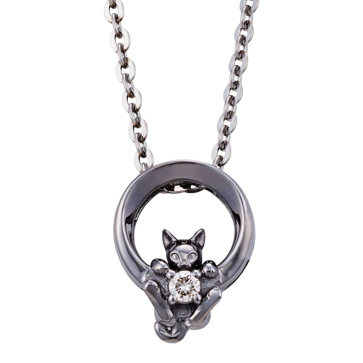 シルバー ネックレス WSPD856BK