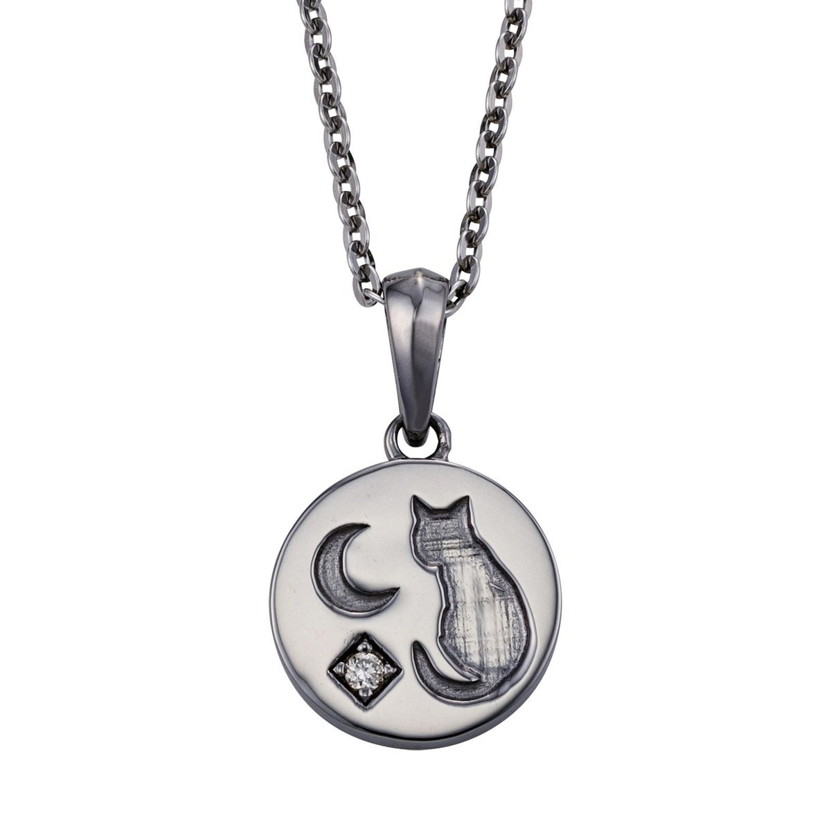 シルバー ネックレス WSPD857BK