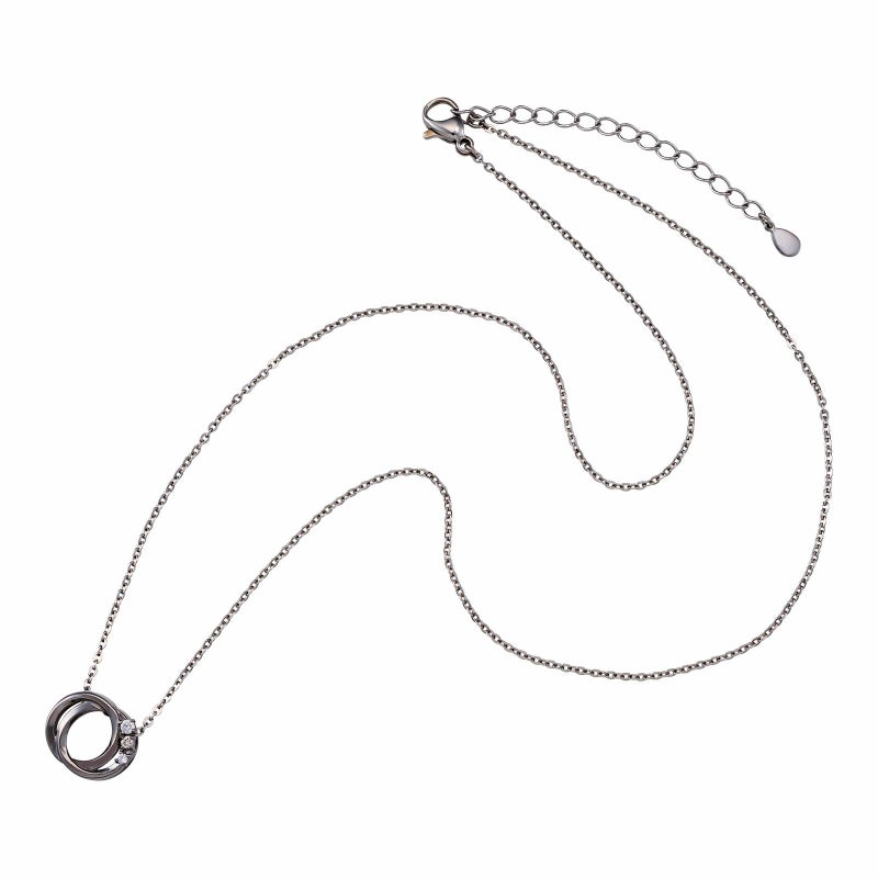 シルバー ネックレス WSPD864BK