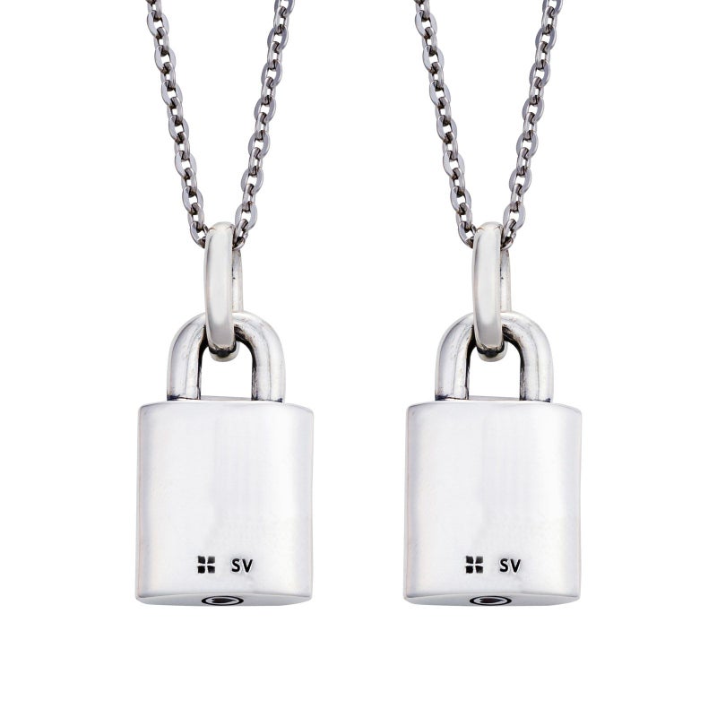 シルバー ペアネックレス WSPD870SV&WSPD870SV