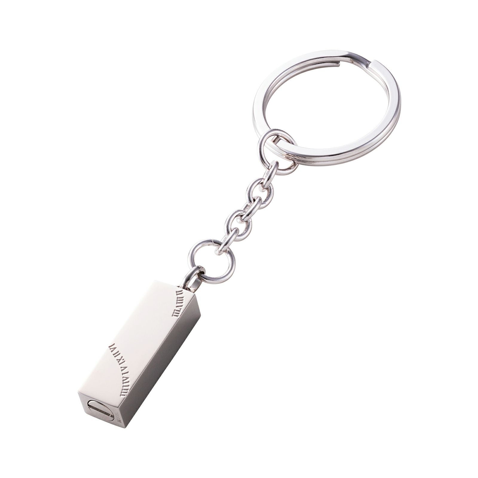 遺骨キーホルダー メモリアルアクセサリー ステンレス MEMKEY102SV