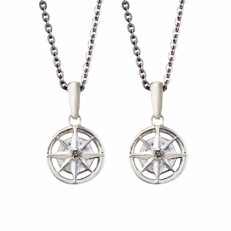 シルバー ペアネックレス WSPD865SV&WSPD865SV