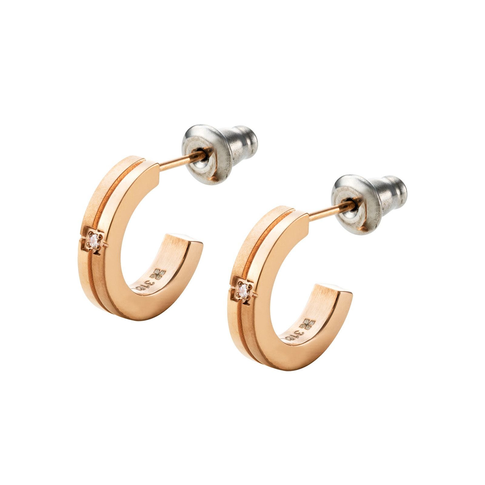 ペアピアス ステンレス 4SPE002GO&4SPE003SV｜white clover【公式通販】