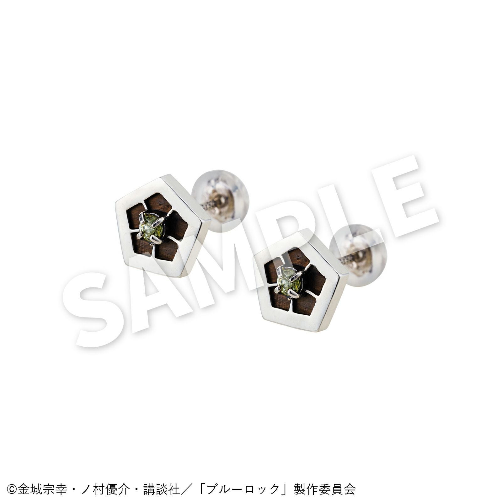 ピアス sample ブルーロック 潔 世一｜ピアス シルバー BLK-P001｜white clover【公式