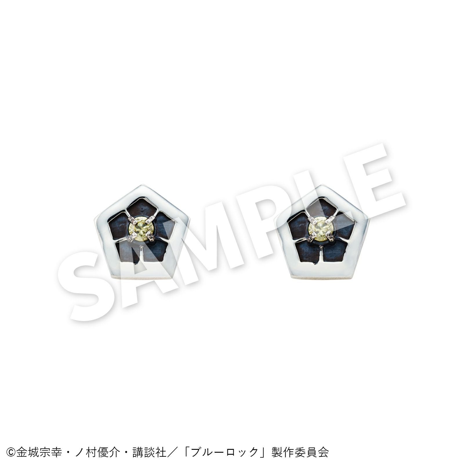 ブルーロック 蜂楽 廻｜ピアス シルバー BLK-P002｜white clover【公式
