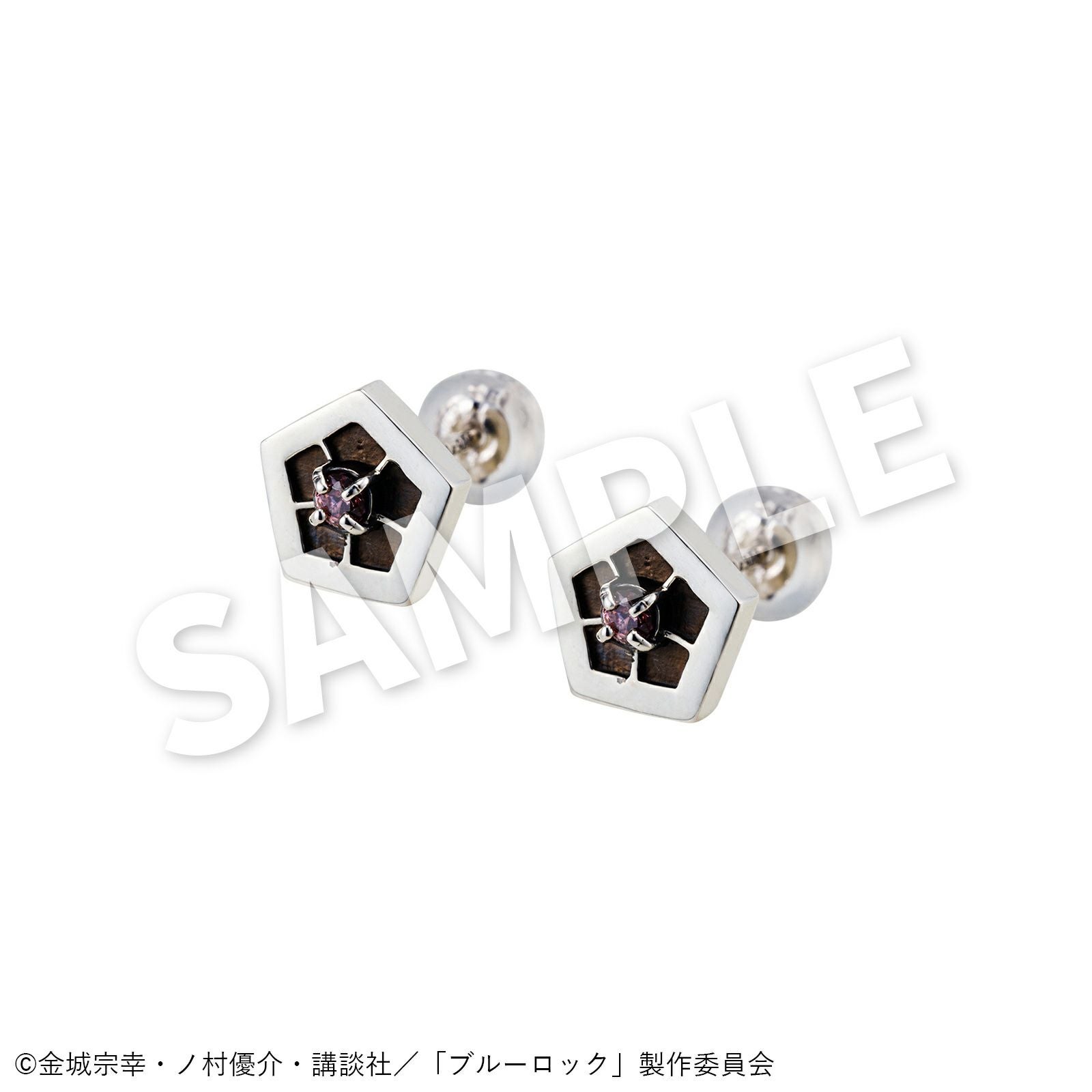 ブルーロック 千切 豹馬｜ピアス シルバー BLK-P003｜white clover