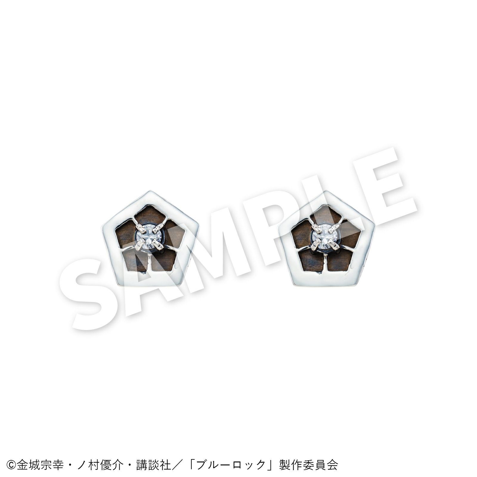 ブルーロック 凪 誠士郎｜ピアス シルバー BLK-P004｜white clover