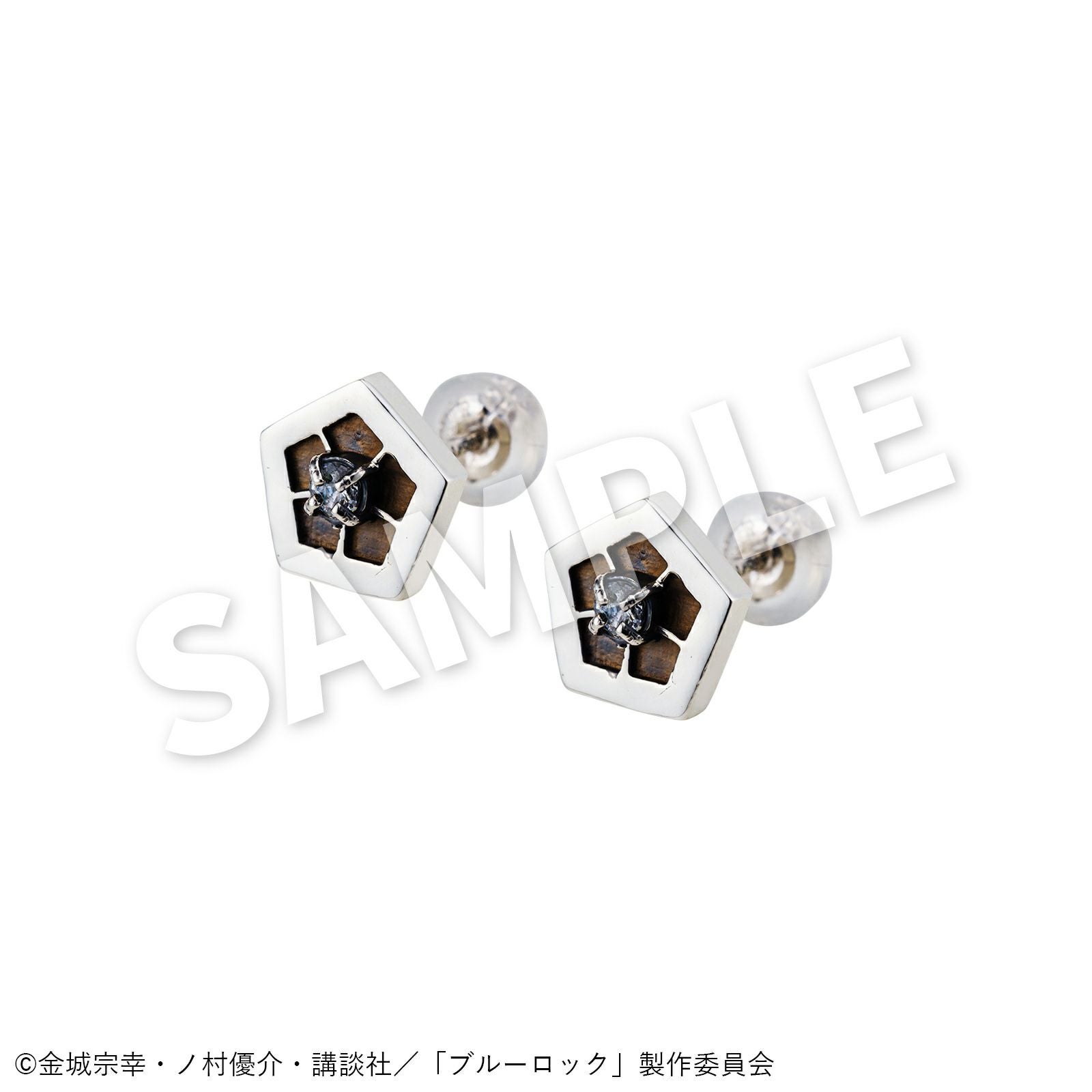 ブルーロック 凪 誠士郎｜ピアス シルバー BLK-P004｜white clover
