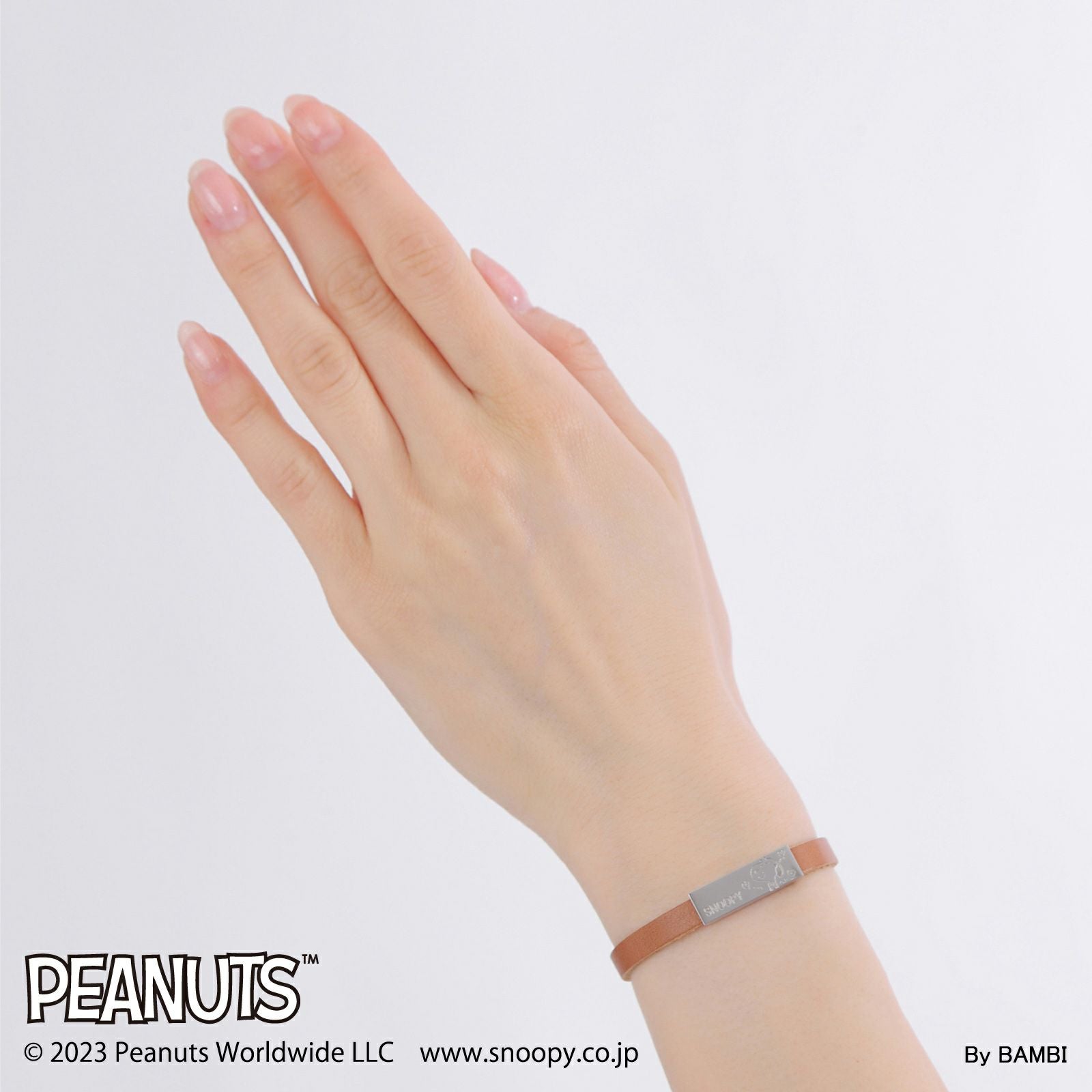 スヌーピー PEANUTS｜ブレスレット ステンレス PNST005SVCA｜white