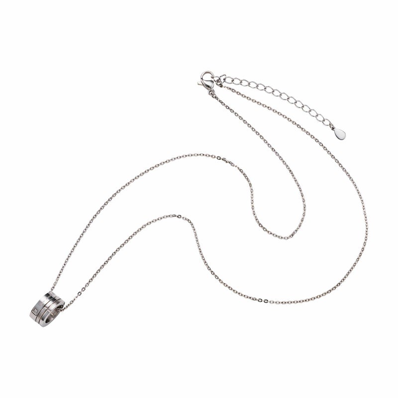 ステンレス メンズネックレス メッセージ クロス 4SUP101SV