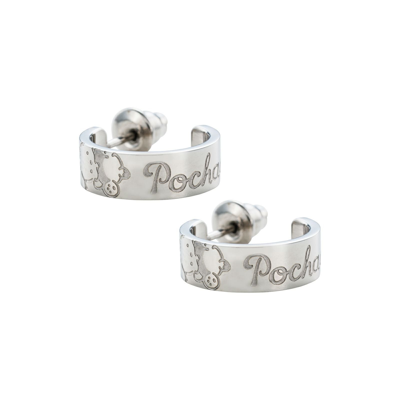 ポチャッコ サンリオ｜ピアス 両耳用 ステンレス SAST-P004SV｜white