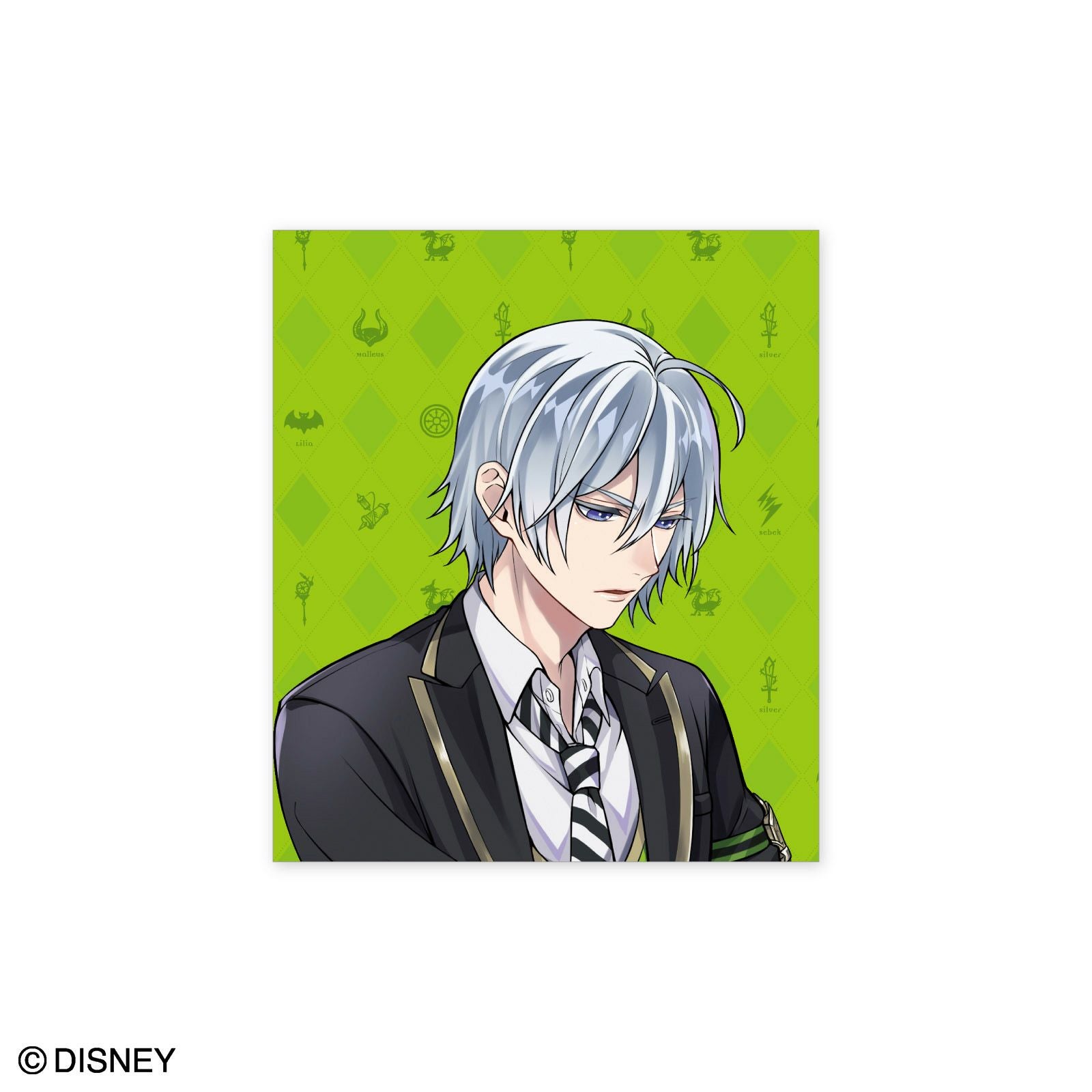 シルバー ディズニー ツイステ|ピアス 片耳用 DI744SV|white clover シルバー ディズニー ツイステ|ピアス 片耳用 DI744SV|white clover