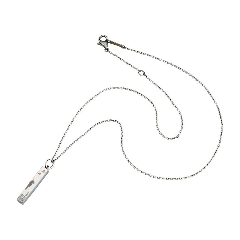 ステンレス 猫 レディースネックレス 4SUP105SV