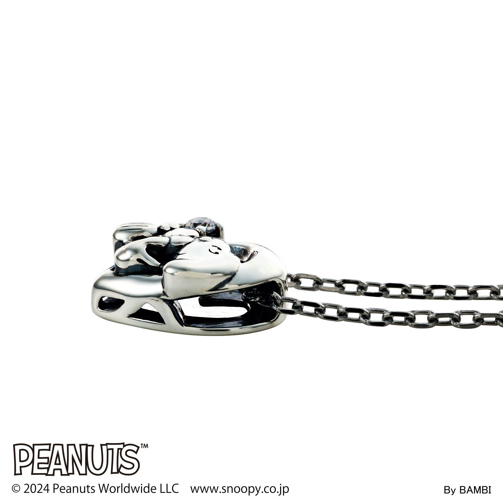 スヌーピー PEANUTS｜ネックレス シルバー PNT-N002SV｜white clover
