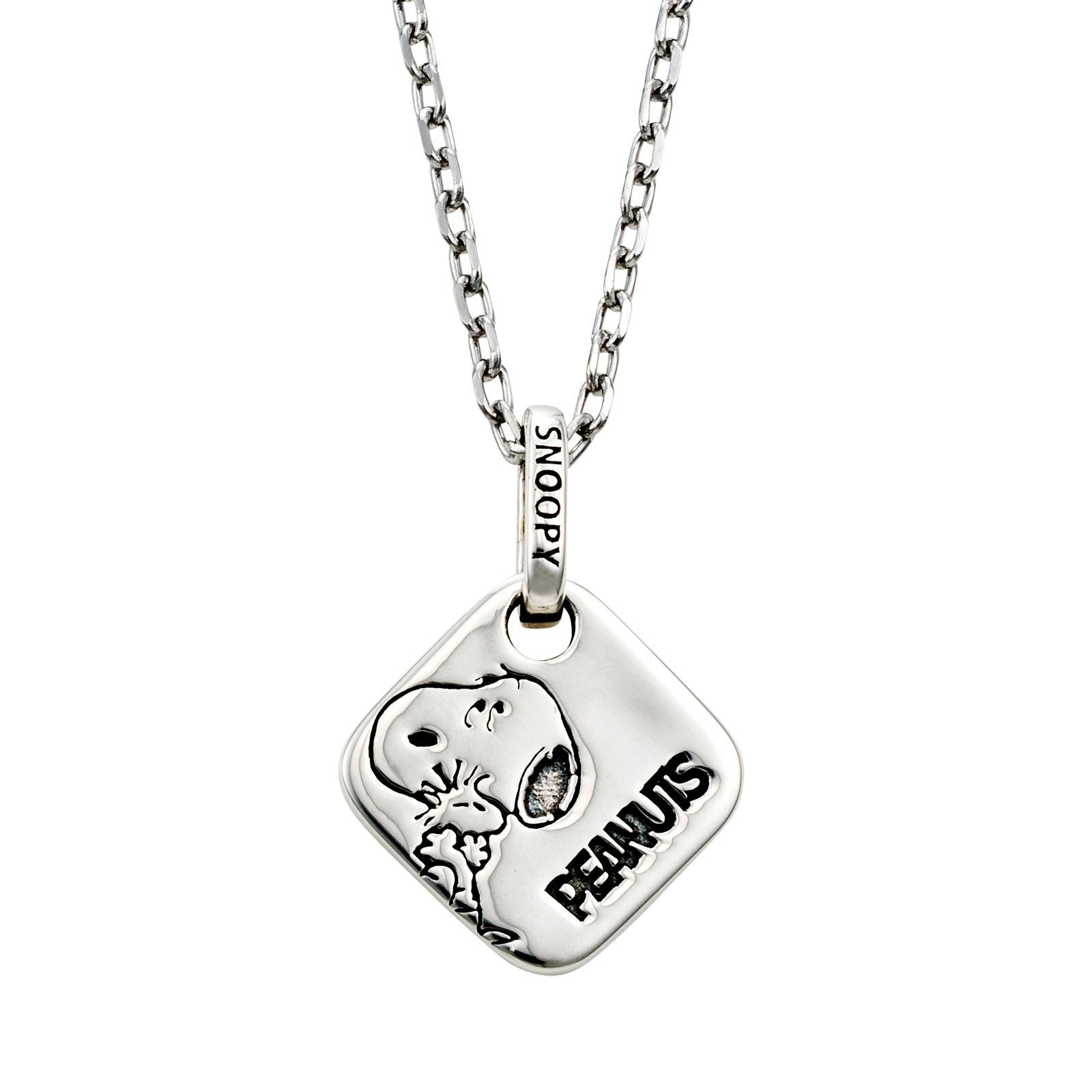 ウッドストック PEANUTS｜ネックレス シルバー PNT-N004YG｜white
