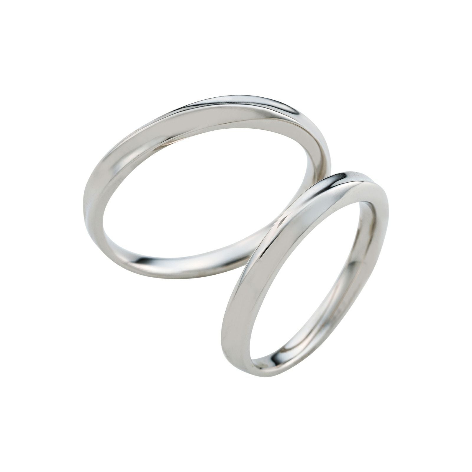結婚指輪 ペアリング マリッジリング プラチナ WPR218&WPR218｜white