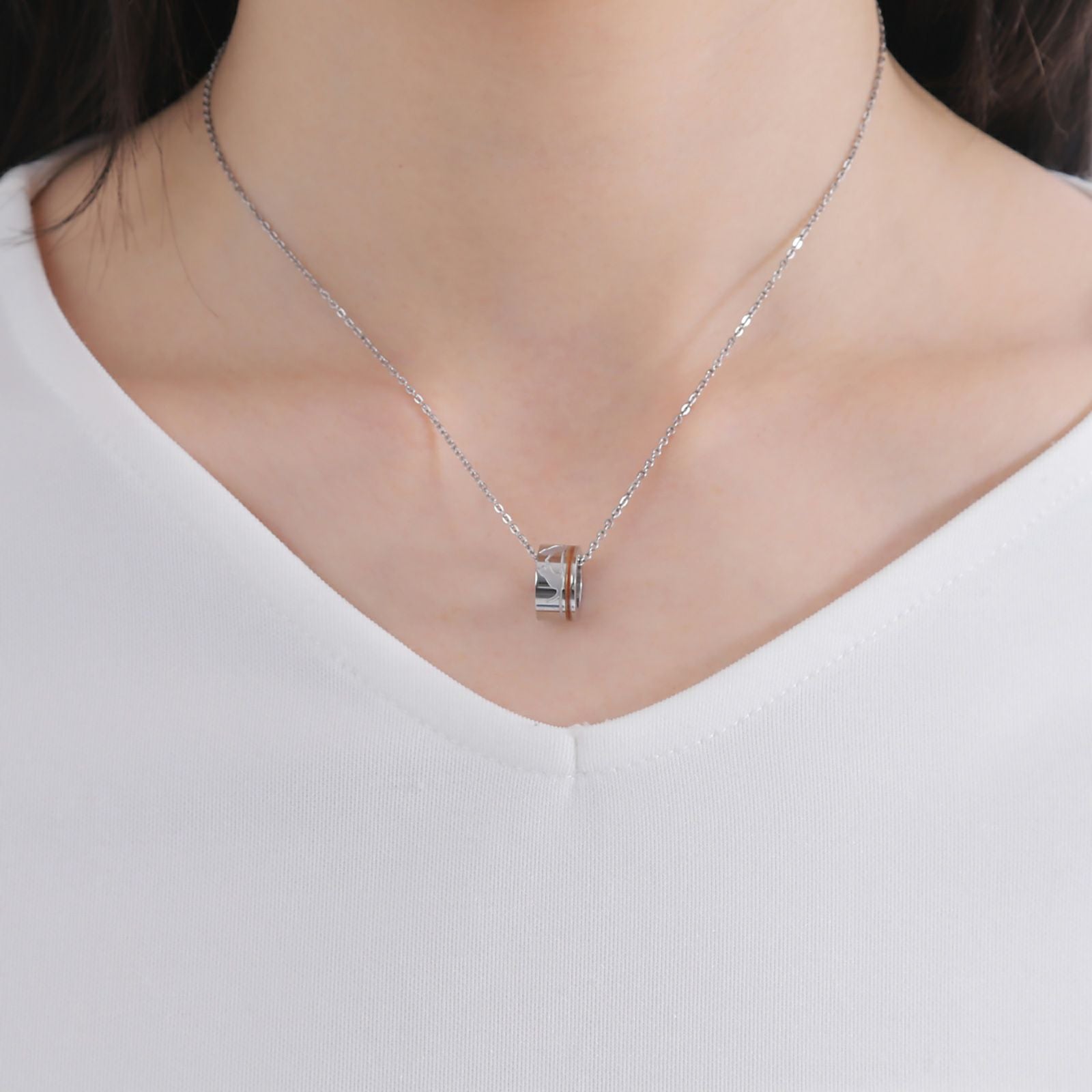 ネックレス ステンレス 4SUP119SV｜white clover【公式通販】