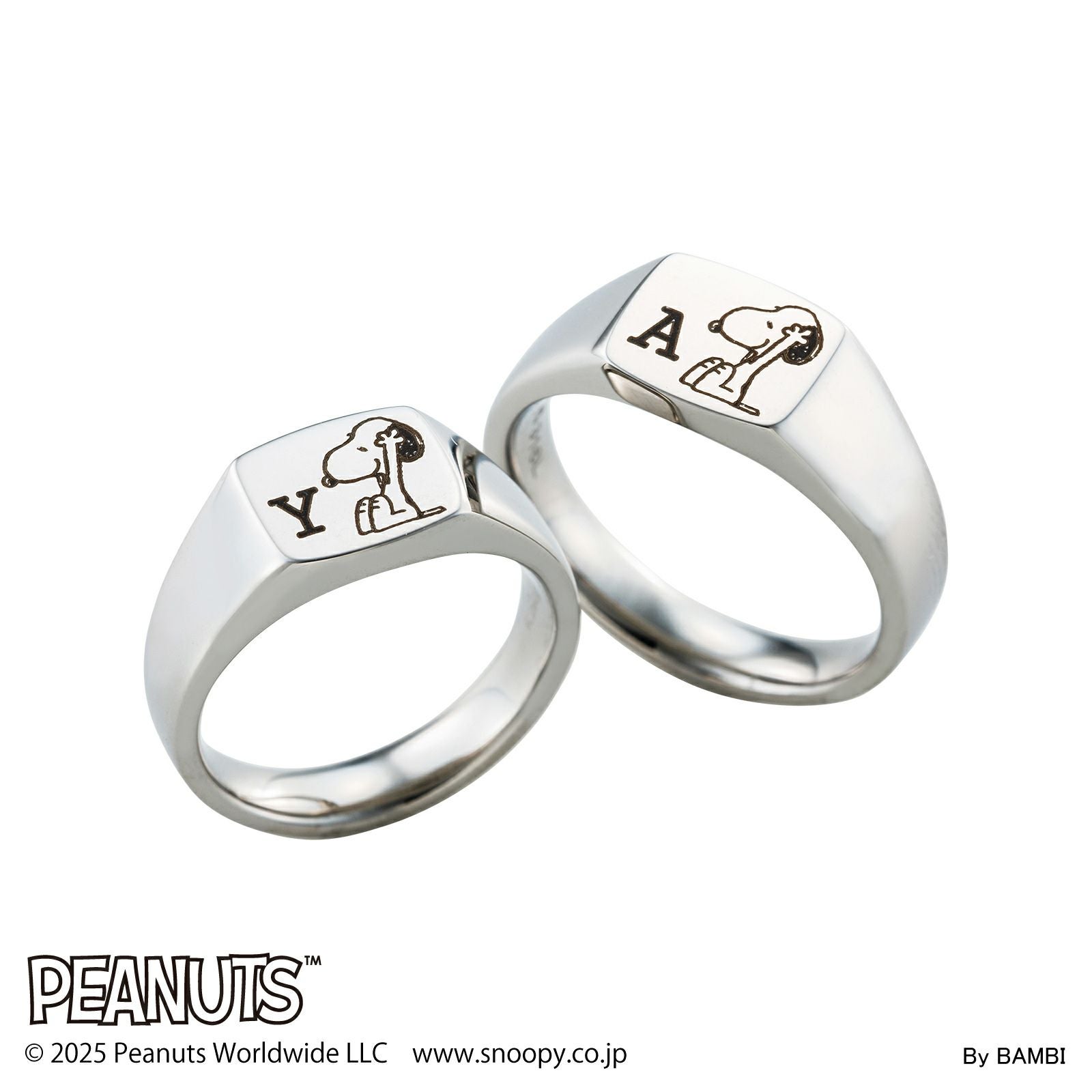 スヌーピー PEANUTS｜ペアリング ステンレス PNST007SV&PNST007SV