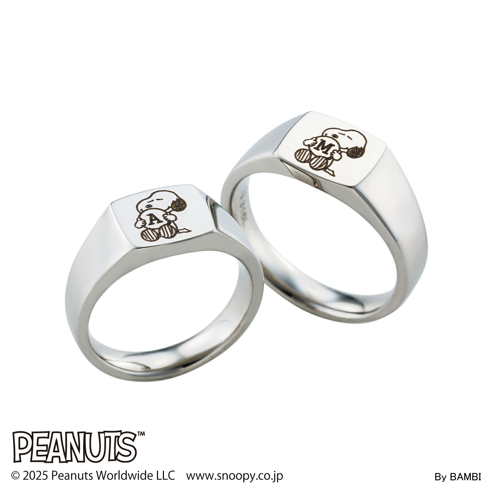 スヌーピー PEANUTS｜ペアリング ステンレス PNST007SV&PNST007SV