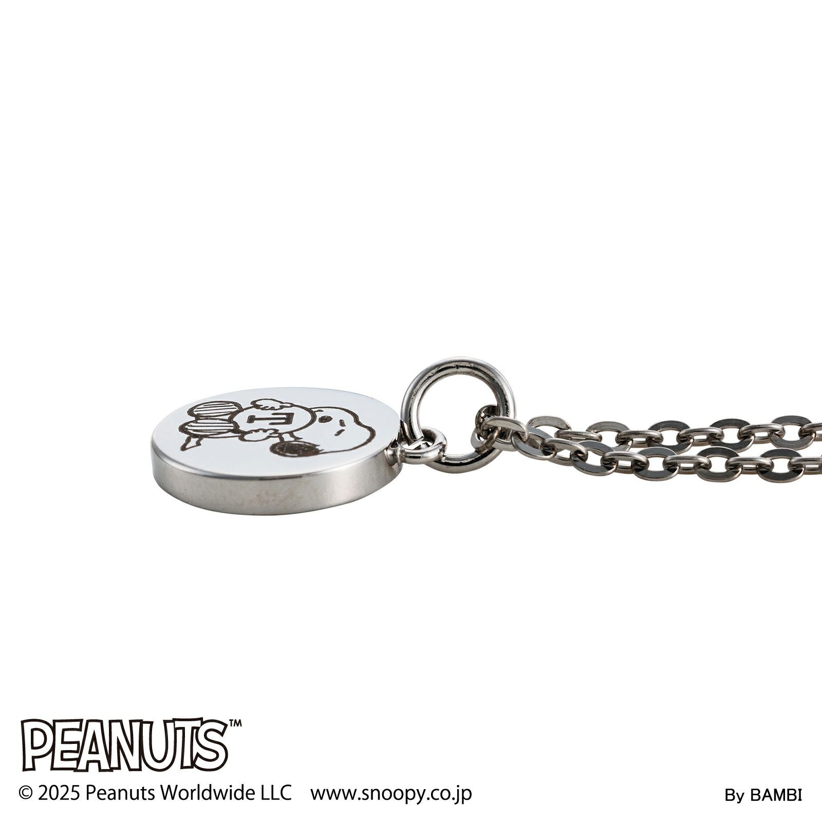 スヌーピー PEANUTS｜ネックレス ステンレス PNST009SV｜white clover