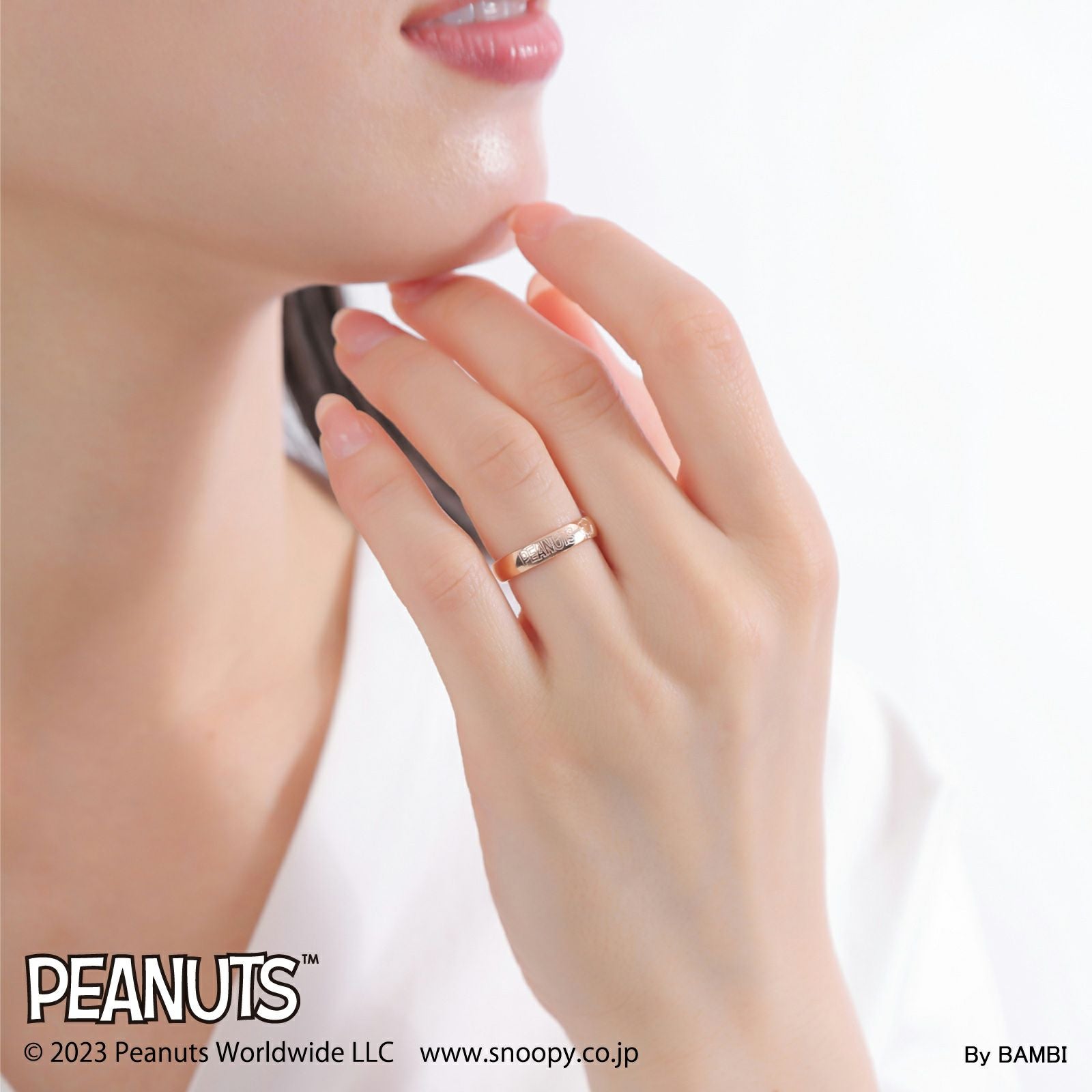 スヌーピー PEANUTS｜ペアリング ステンレス PNST001GO&PNST001GO