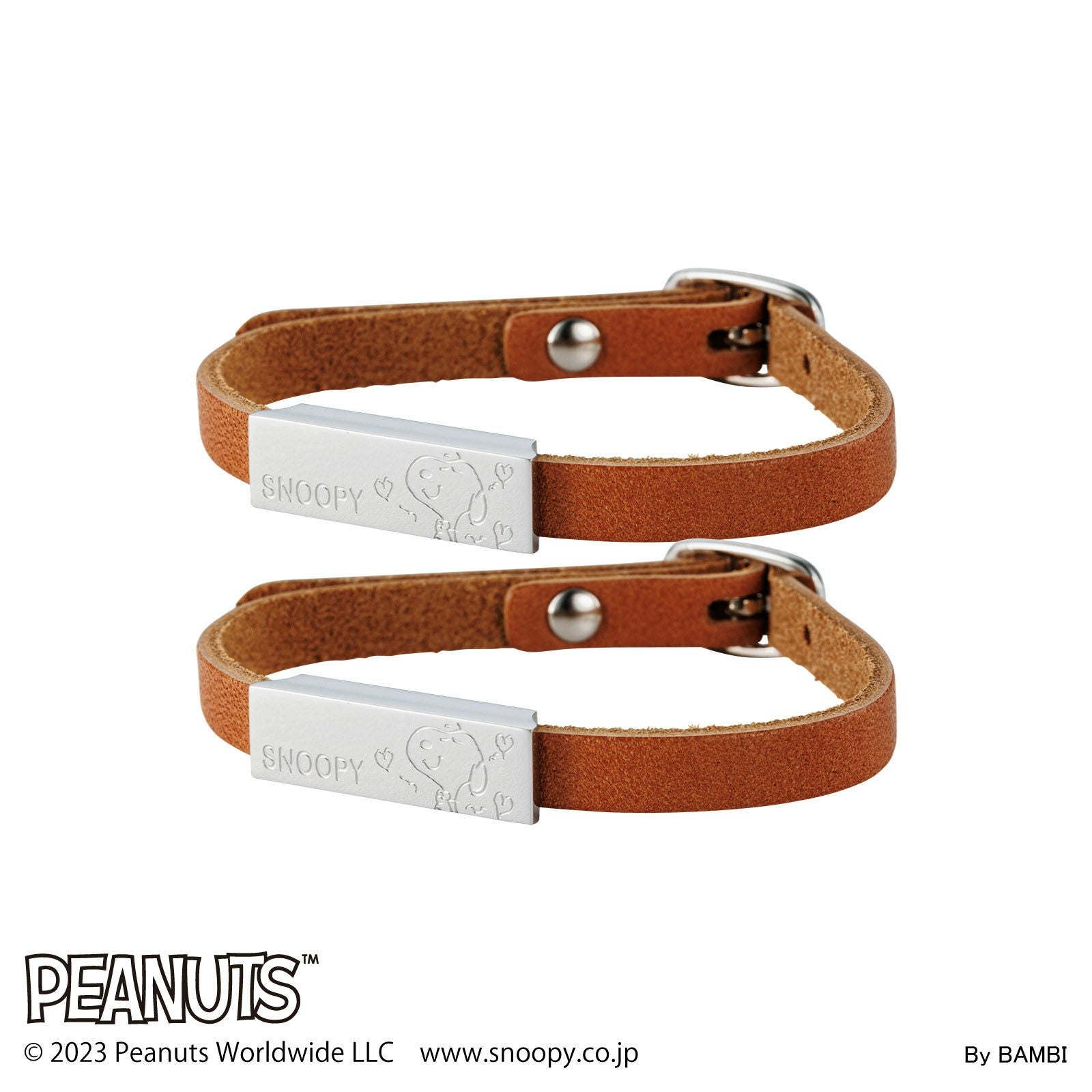 スヌーピー PEANUTS｜ペアブレスレット ステンレス